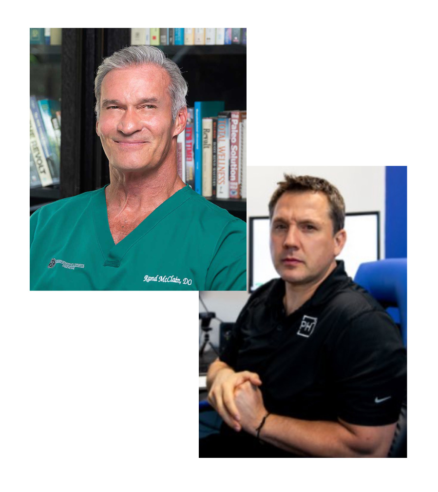 Dr Rand & Kevin Libby with PH2